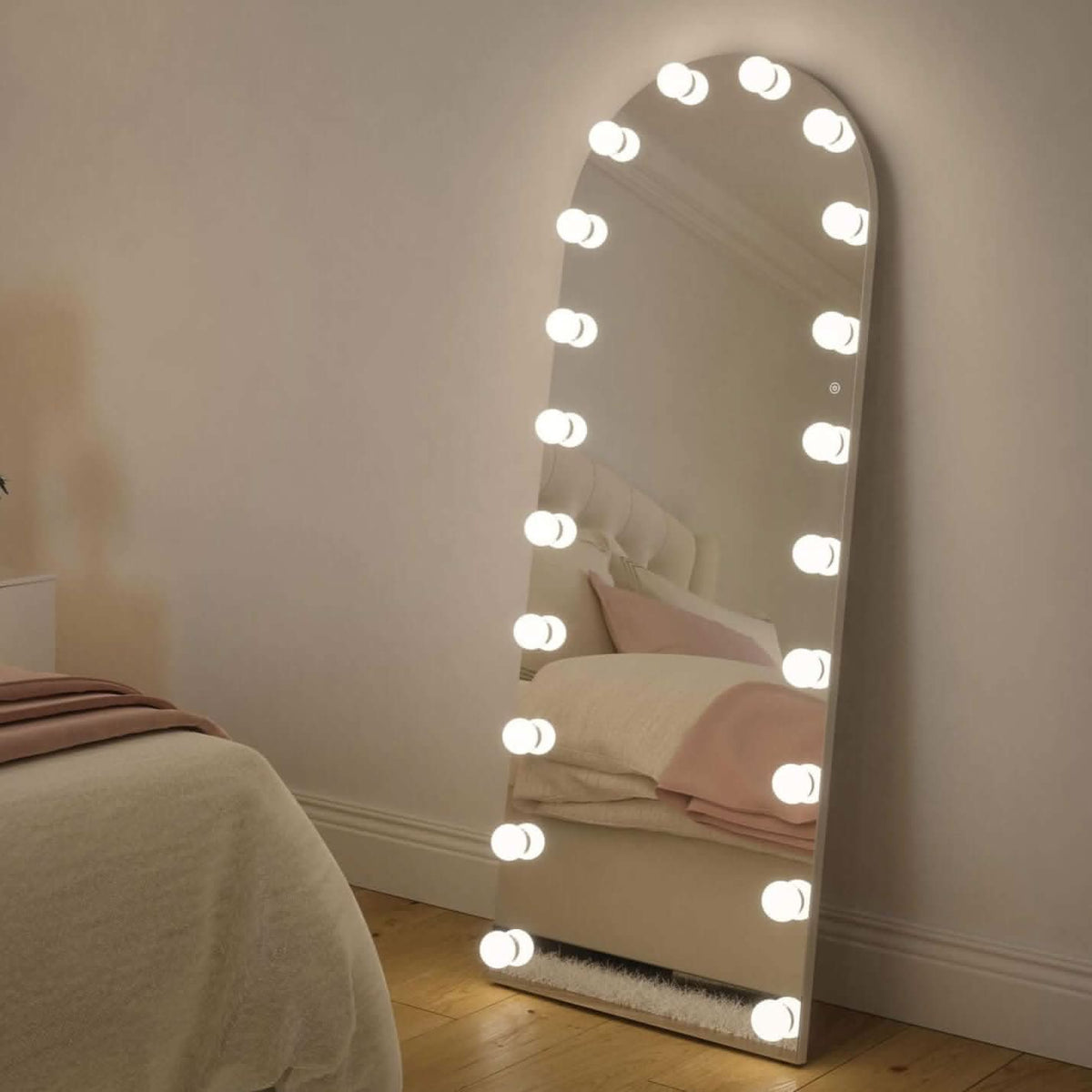 Angelina Full Length Arch Hollywood Mirror 160 x 60cm