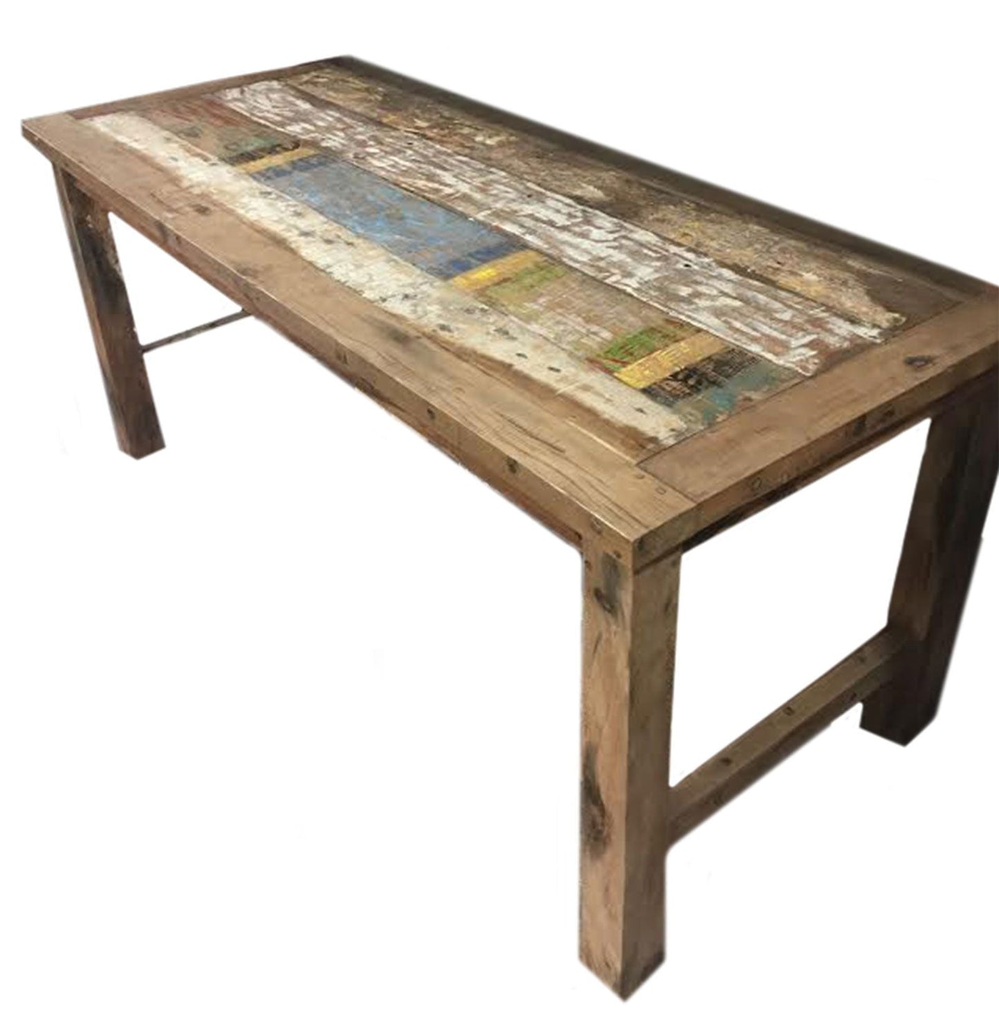 Recycled Teak Wood Dinning Table 180×80x80cm