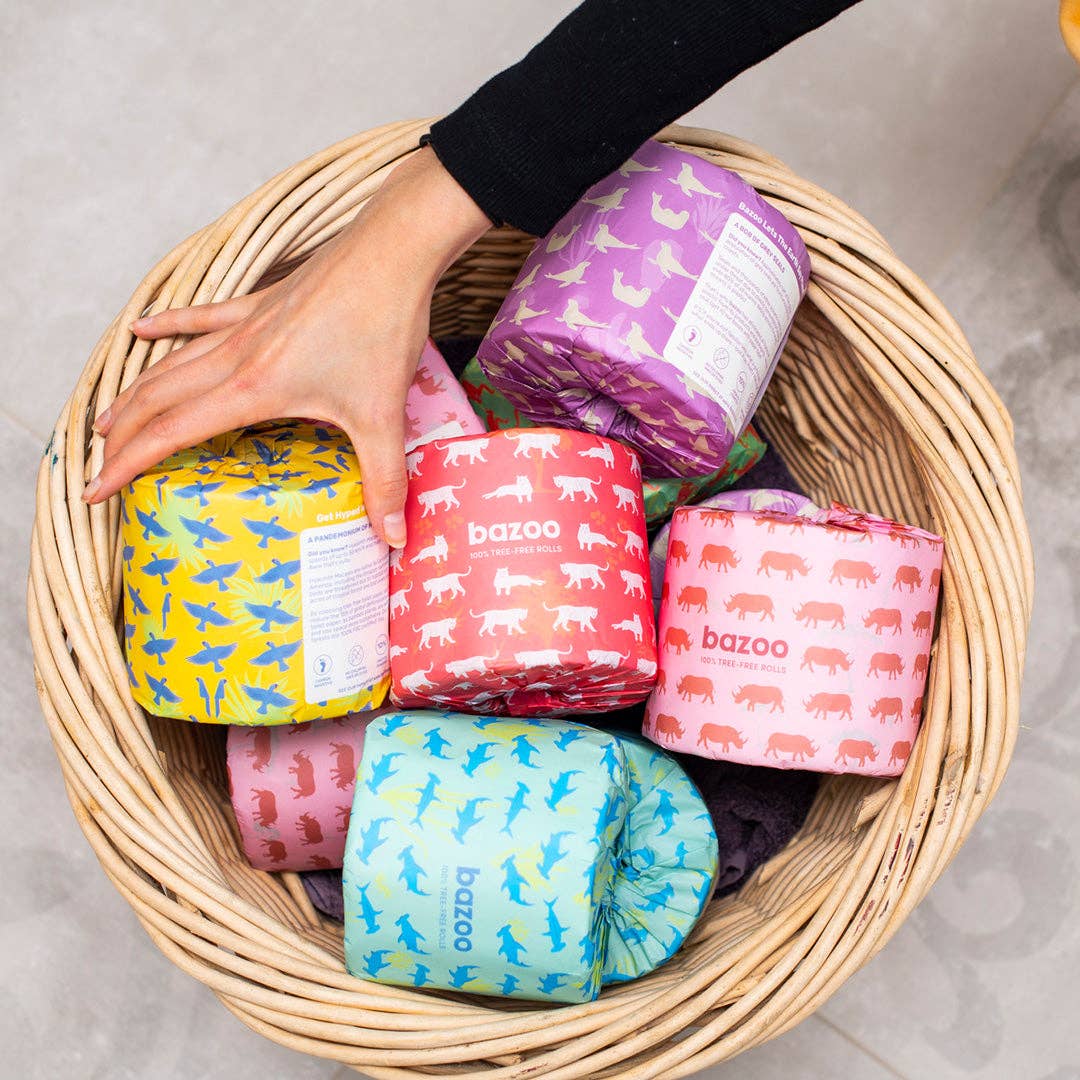 Bamboo Toilet Paper – Single Roll, Protected Species Range, Eco-Friendly