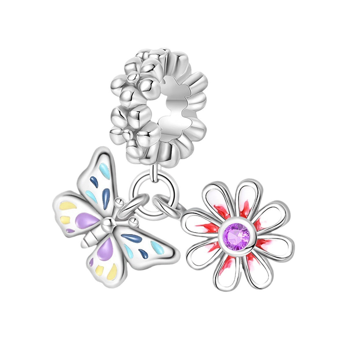 Mother's Day Gift Alloy Hanging Ornament Beads