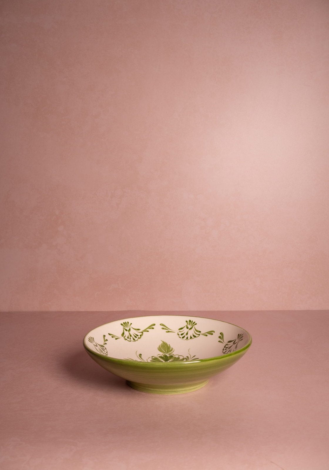 Cara Shell Pasta Bowl, Green