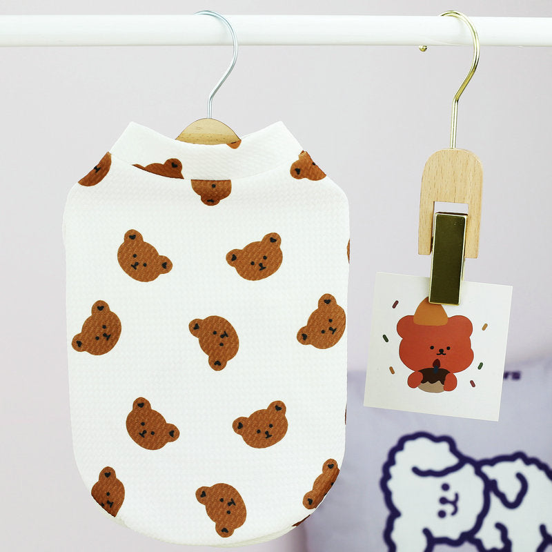 Small Dog Spring And Summer New Pet Clothes