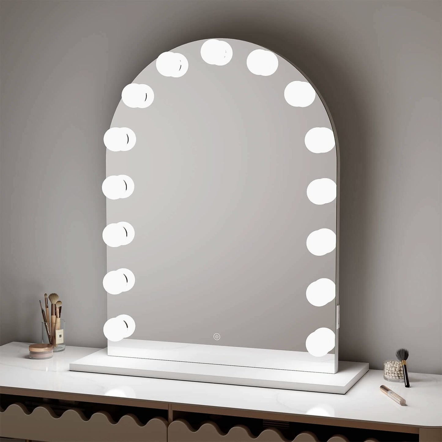 Charlize Arch Hollywood Mirror 80 x 60cm
