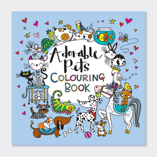 Children’s Adorable Pets Colouring Book for Animal Lovers