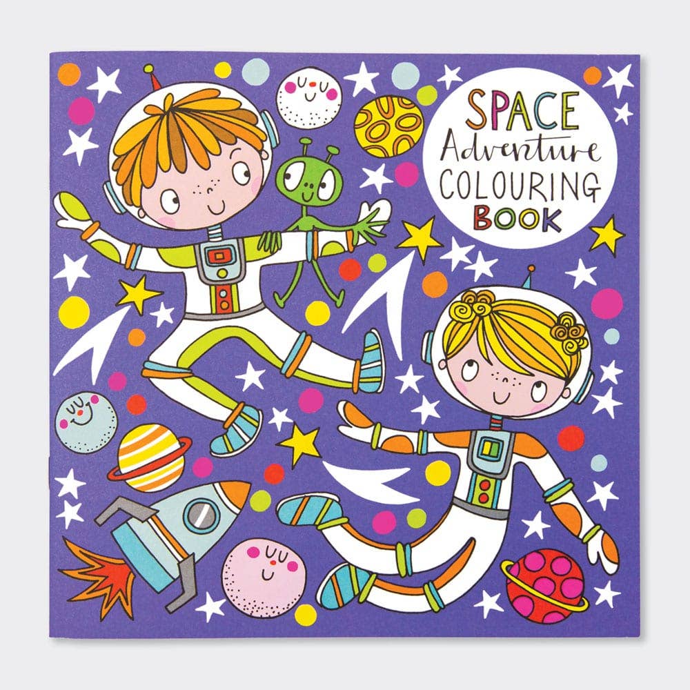 Children’s Adventures in Space Colouring Book for Creative Kids