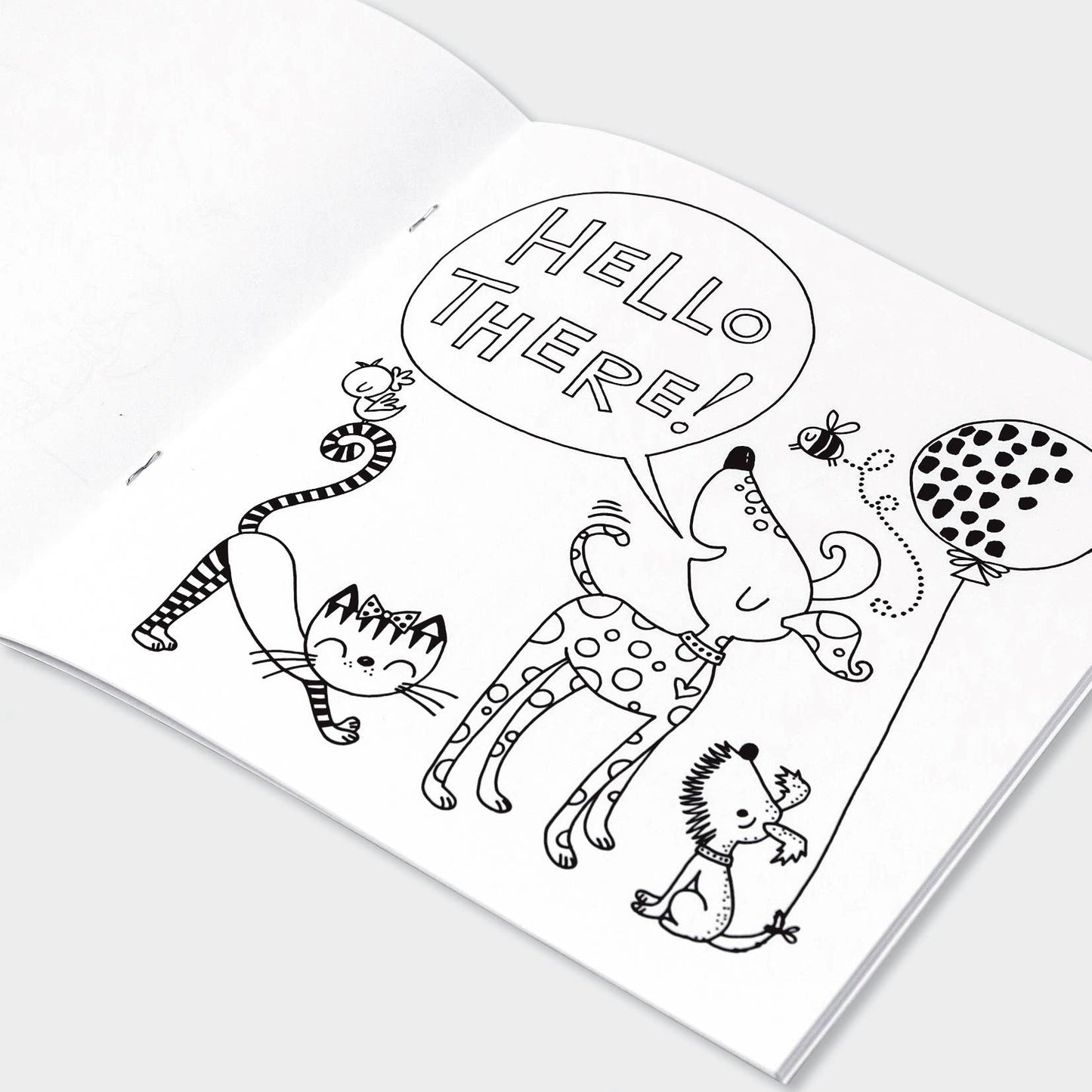 Children’s Dogs & Cats Colouring Book for Animal Lovers