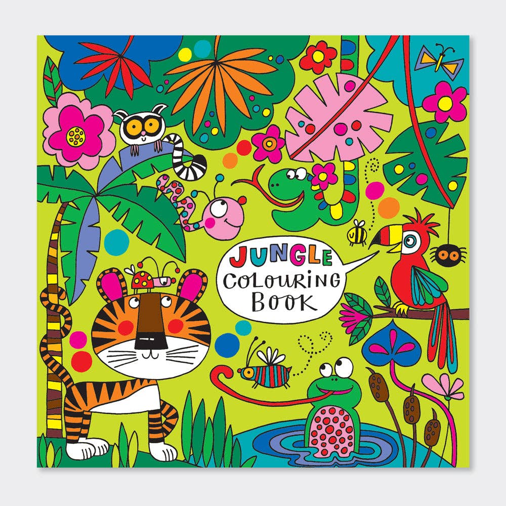 Children’s Jungle Colouring Book for Creative Play