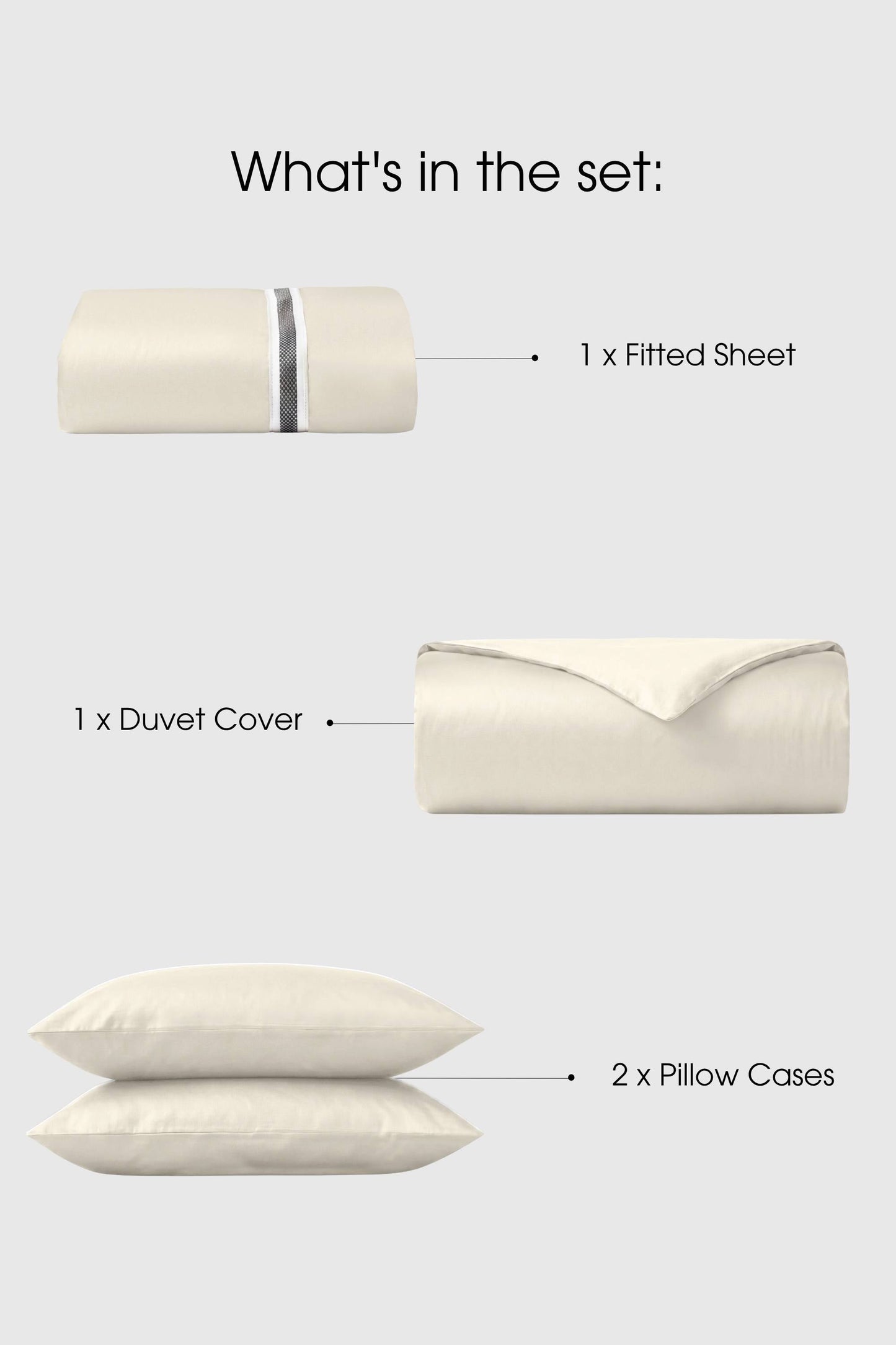 Sateen Essentials Bedding Set