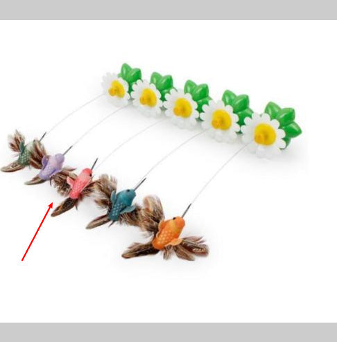 Electric Automatic Rotating Flower Pet Products