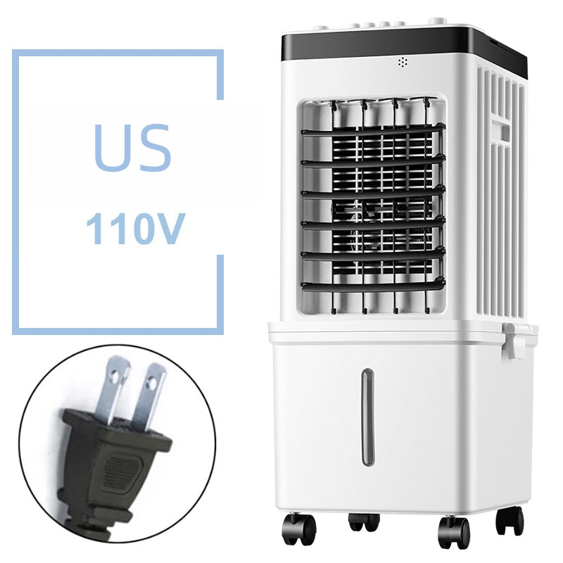 Portable Mini Cooling Fan with Oscillating Blades - Compact Personal Air Circulator for Desk Travel Office Home Use