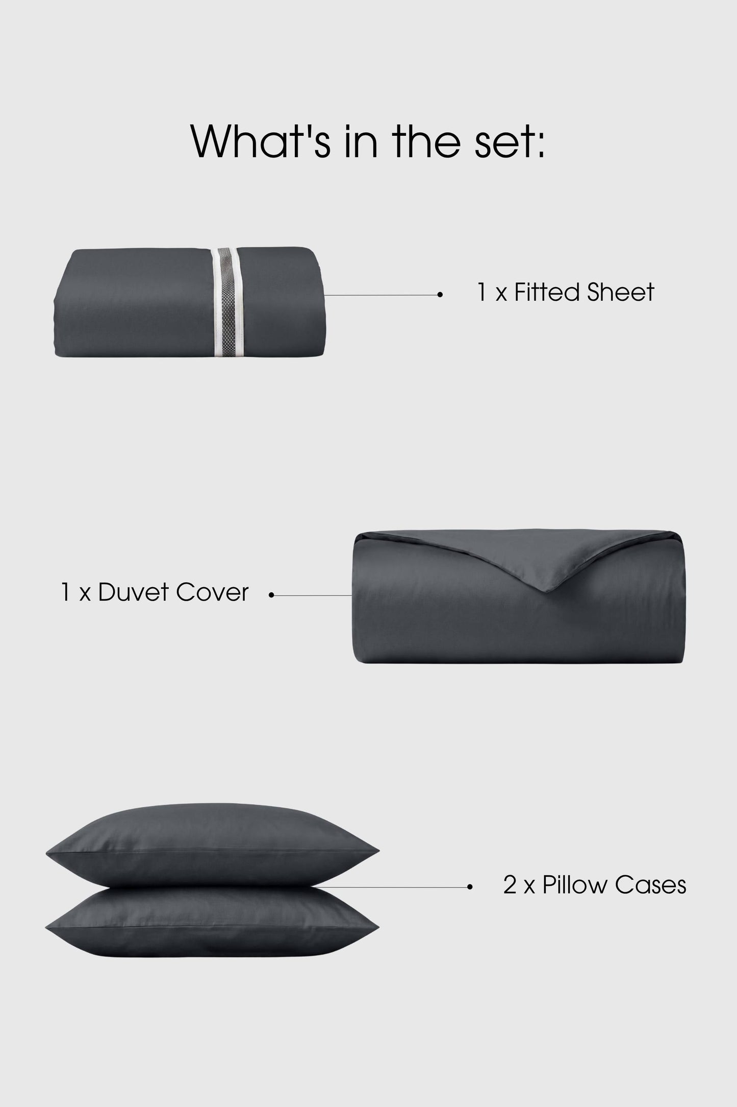 Sateen Essentials Bedding Set