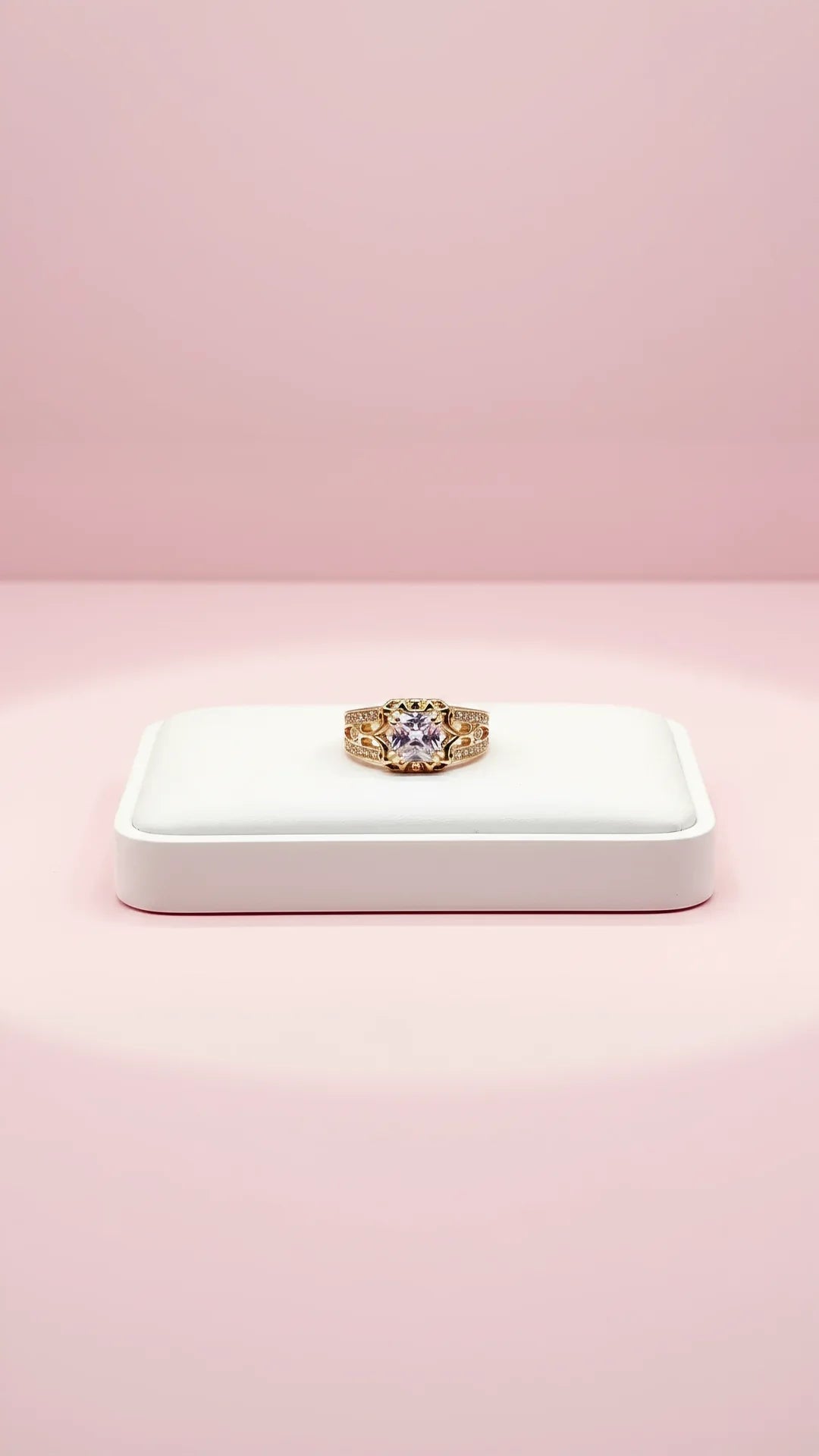 Geometric Crystal Rings Box set of 12