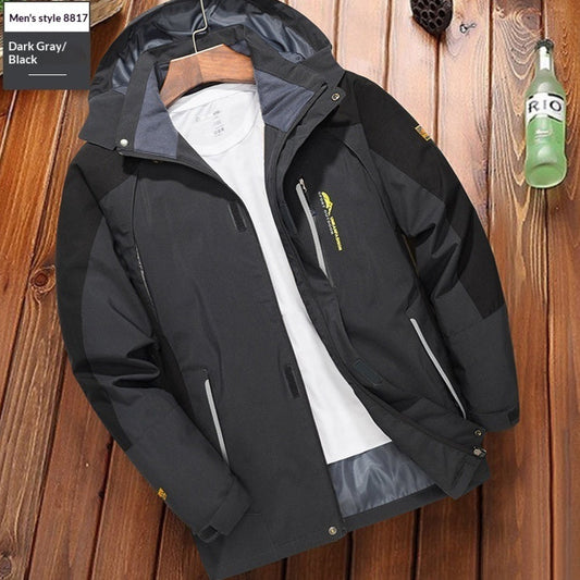 Men's Windproof And Waterproof Outdoor Windbreaker Thin Jacket