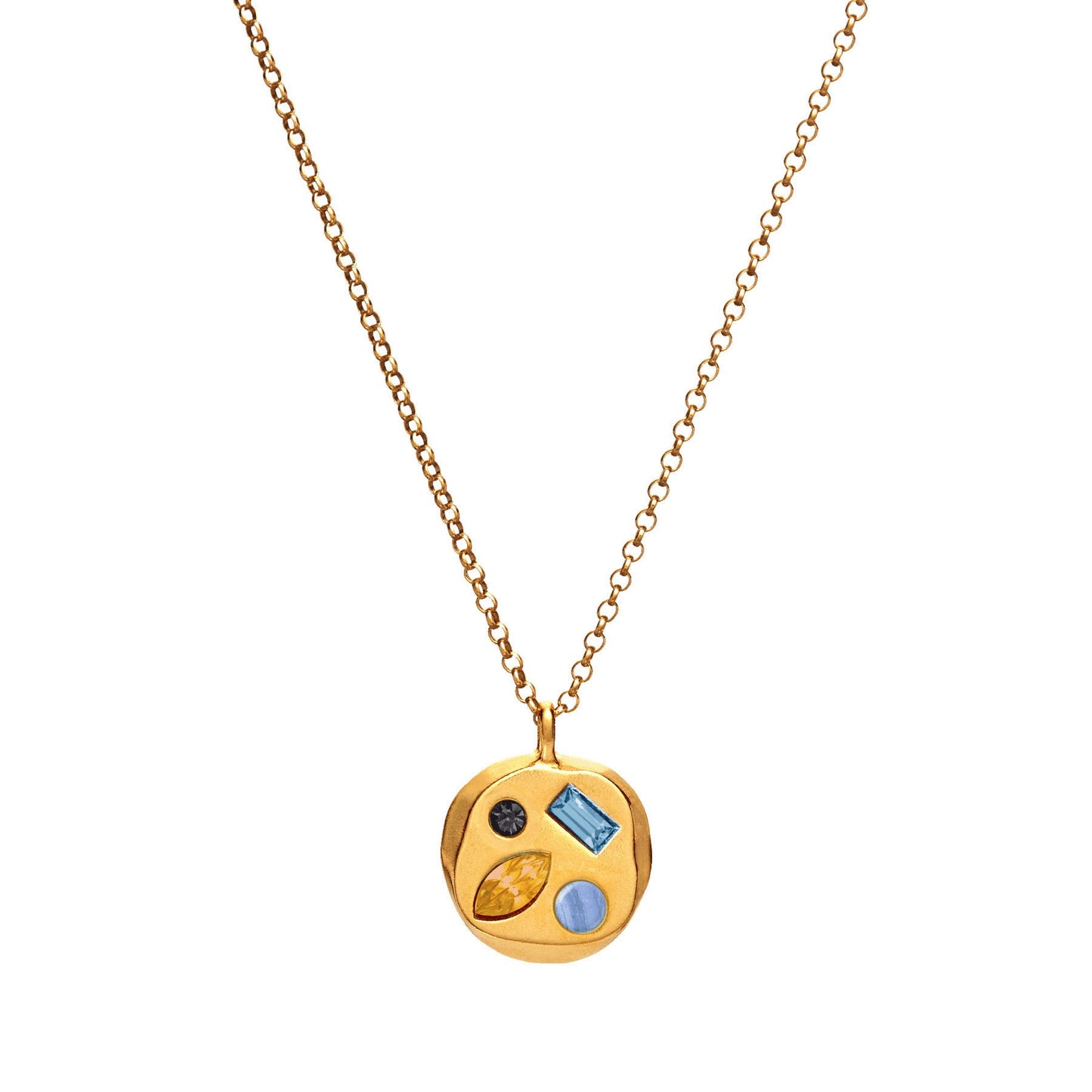 Colorful Zircon Mom Necklace December Birthday Stone Valentine's Day Gift Gifts For Moms Necklace