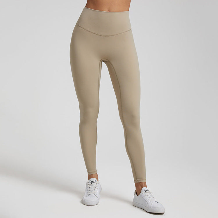New Yoga  European And American High Waist Hip Lift Running Fitness Pants