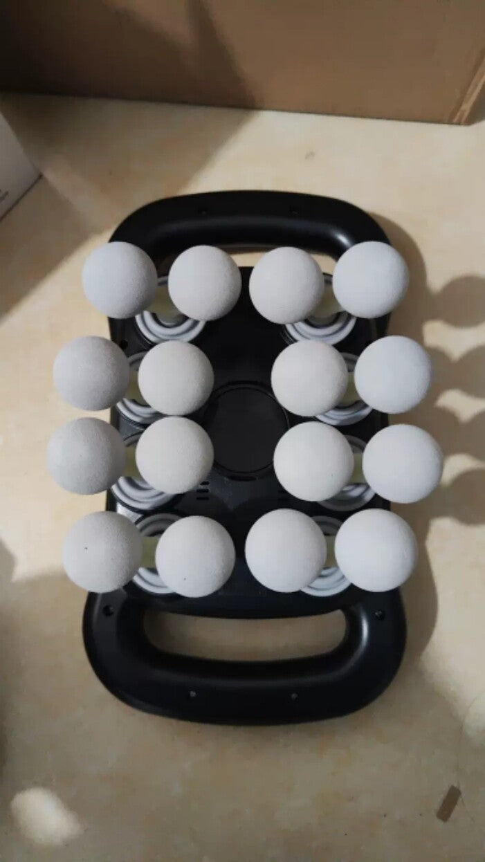 Muscle Relaxation Massager Multi-head Massage Gun Deep Tissue Body Fitness Muscle Electric Relax Massager For Back Shoulders Legs Foot 16 Heads