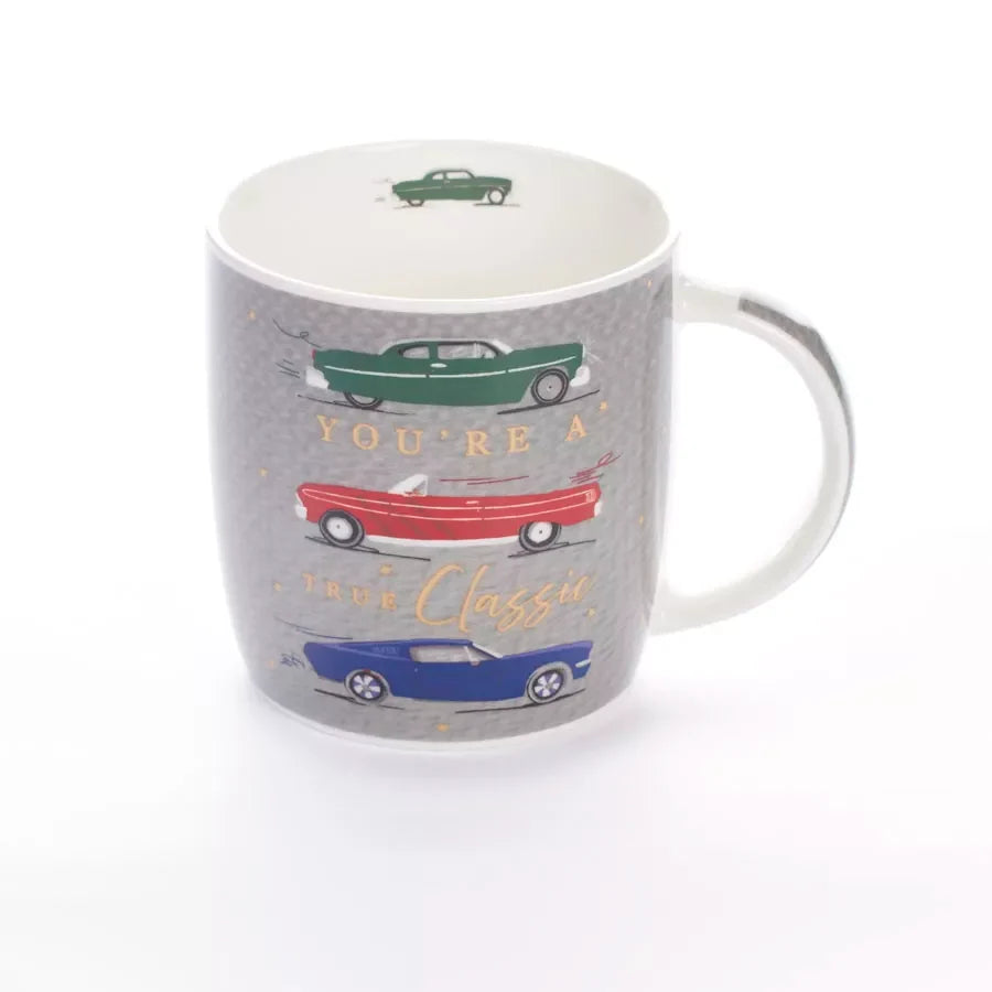 true    classic car mug