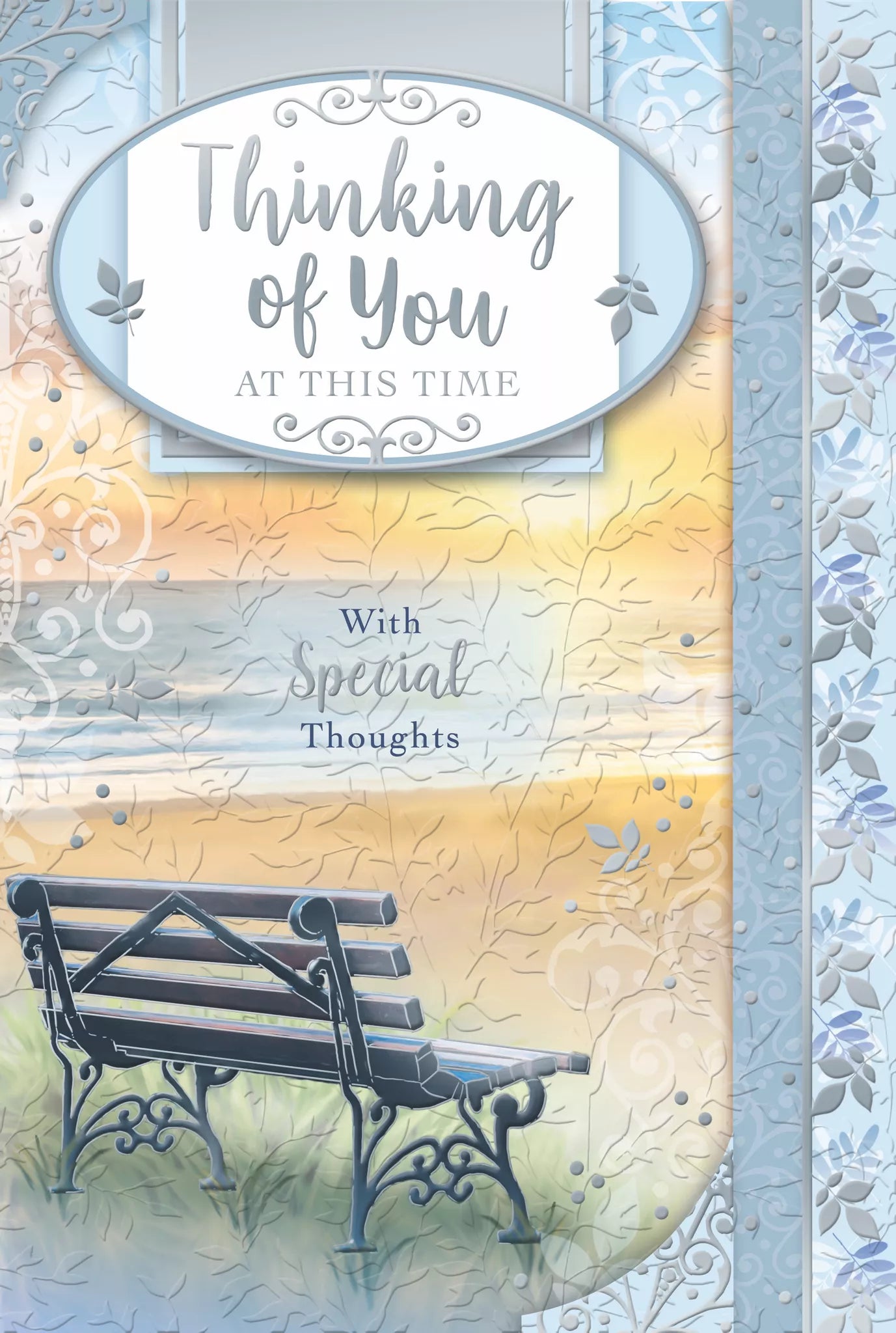 thinking of you you at this time  with special thoughts  card