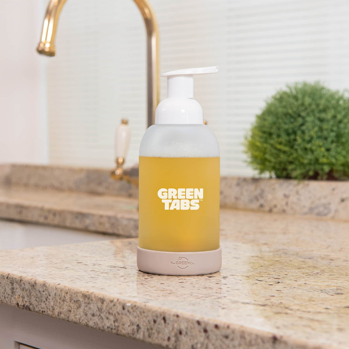 Foaming Hand Soap GreenTabs™ Starter Kit – Refillable Glass Bottle