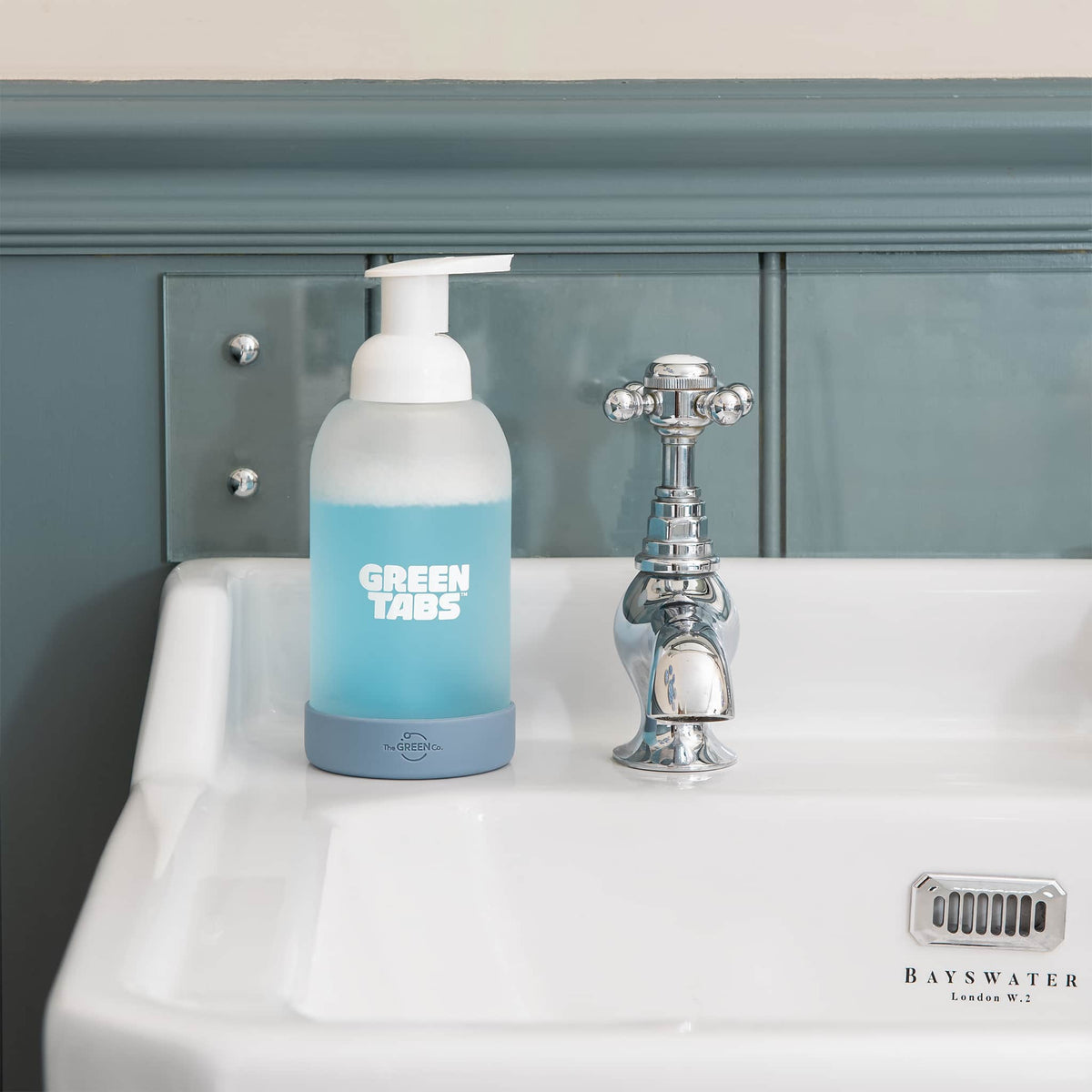 Foaming Hand Soap GreenTabs™ Starter Kit – Refillable Glass Bottle