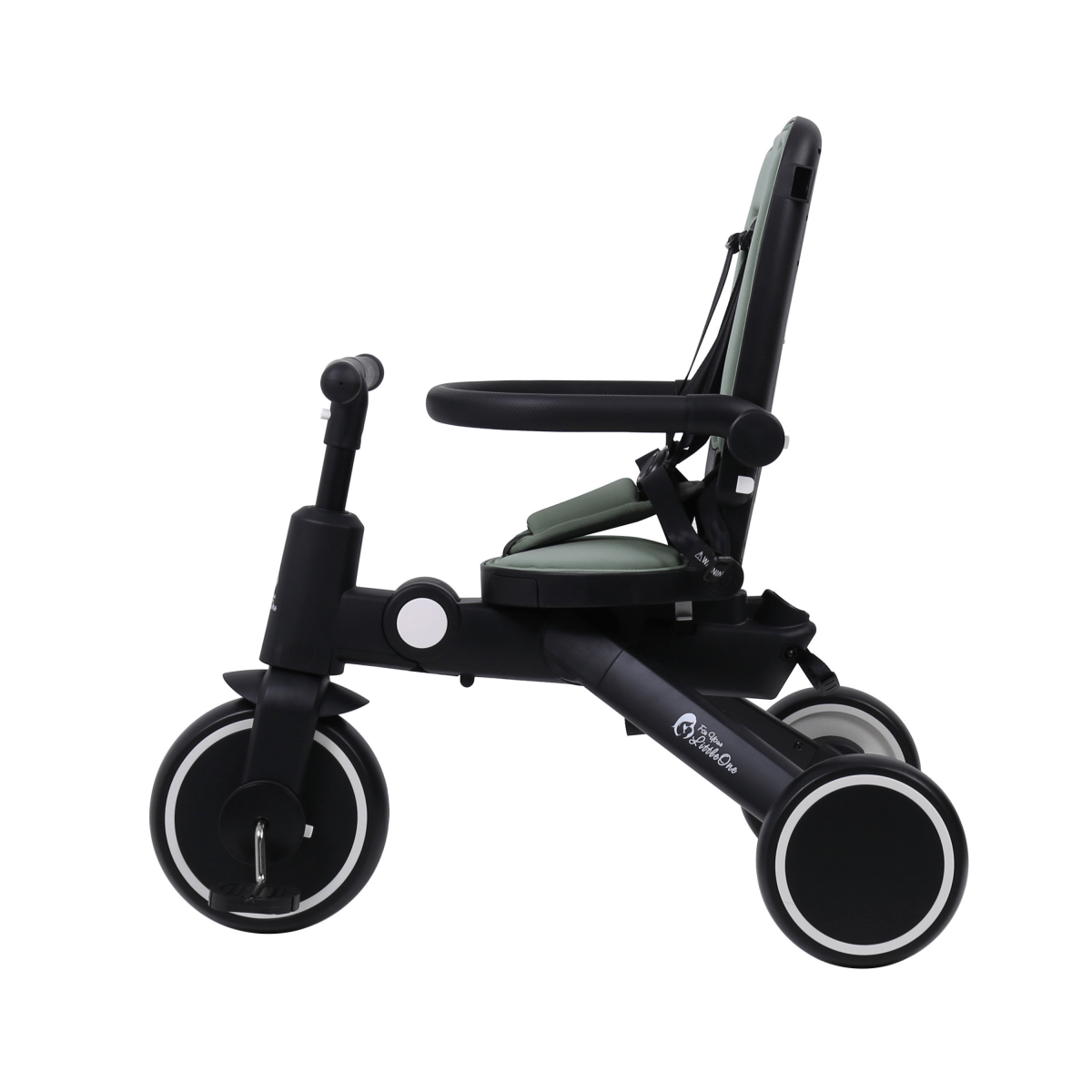 Foryourlittleone Xplor Plus 6 in 1 Foldable Trike - Green (10m-4y)