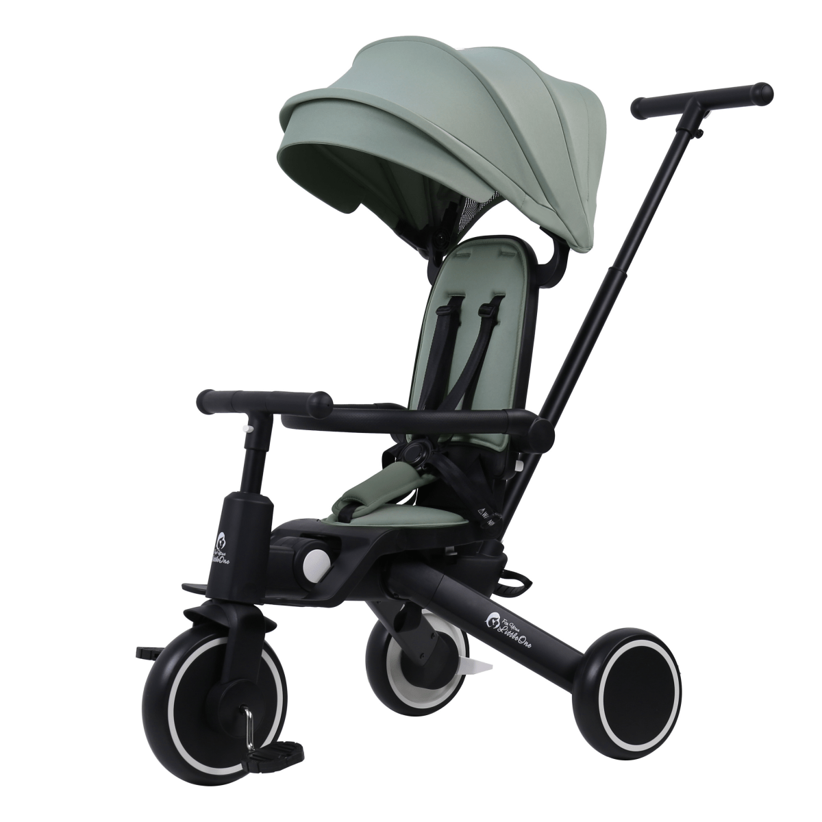 Foryourlittleone Xplor Ultimate 6 in 1 Foldable Trike - Green (10m-4y)