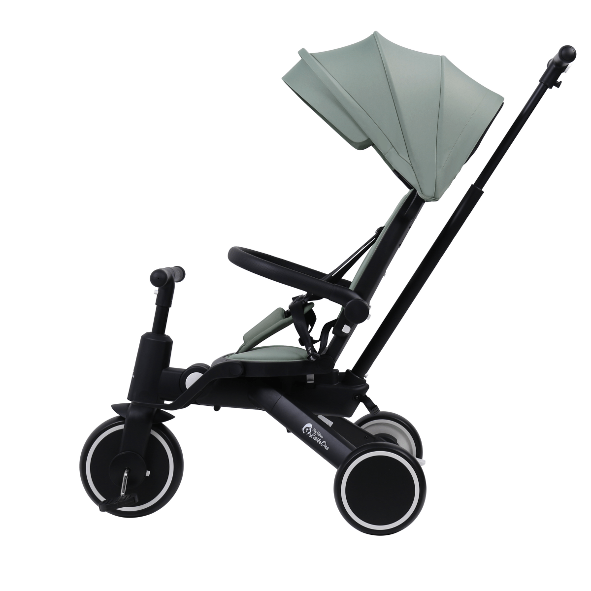 Foryourlittleone Xplor Ultimate 6 in 1 Foldable Trike - Green (10m-4y)