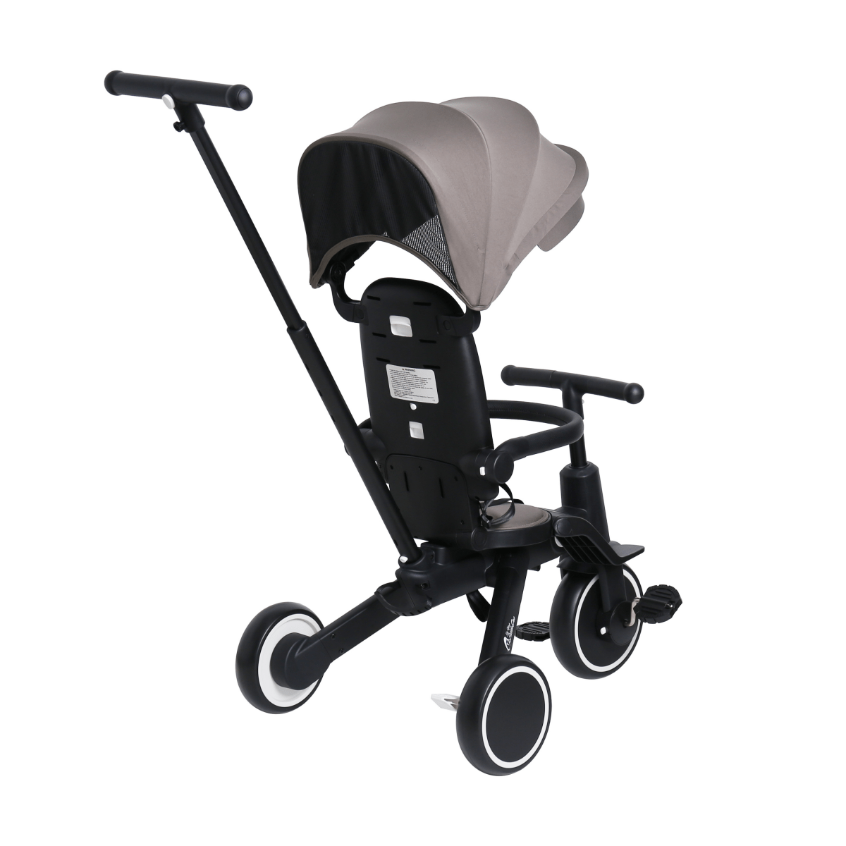 Foryourlittleone Xplor Ultimate 6 in 1 Foldable Trike - Grey Olive (10m-4y)