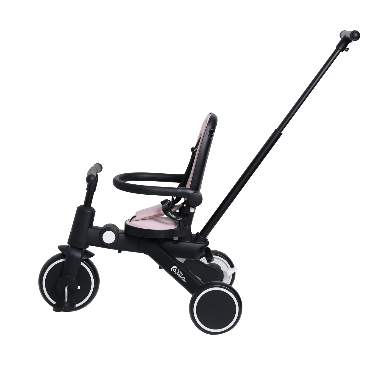 Foryourlittleone Xplor Ultimate 6 in 1 Foldable Trike - Pastel Pink (10m-4y)