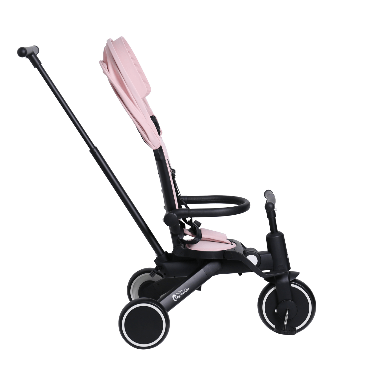Foryourlittleone Xplor Ultimate 6 in 1 Foldable Trike - Pastel Pink (10m-4y)