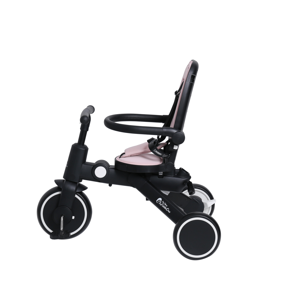 Foryourlittleone Xplor Ultimate 6 in 1 Foldable Trike - Pastel Pink (10m-4y)