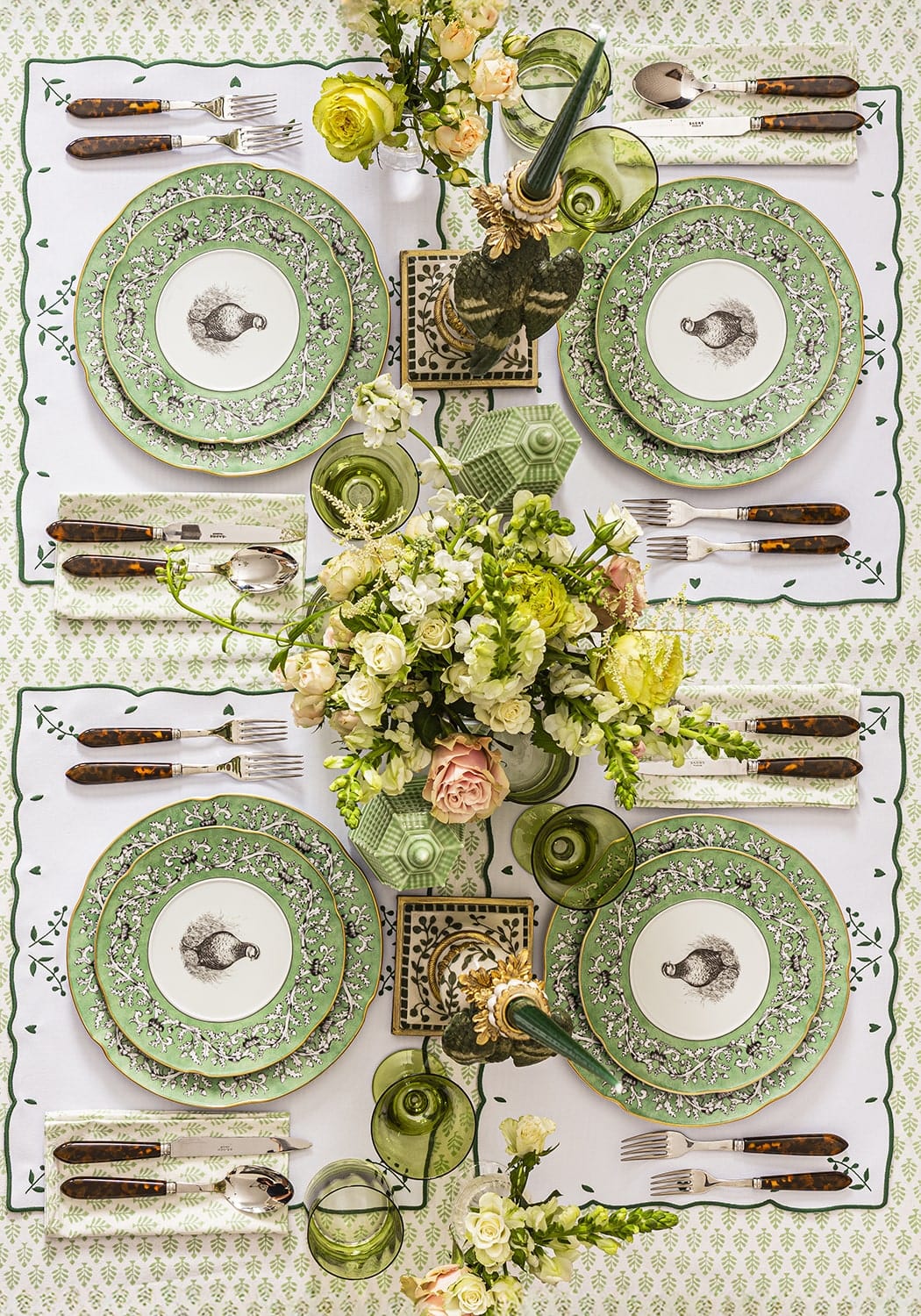 Green Dream Table Napkin - Set of 4