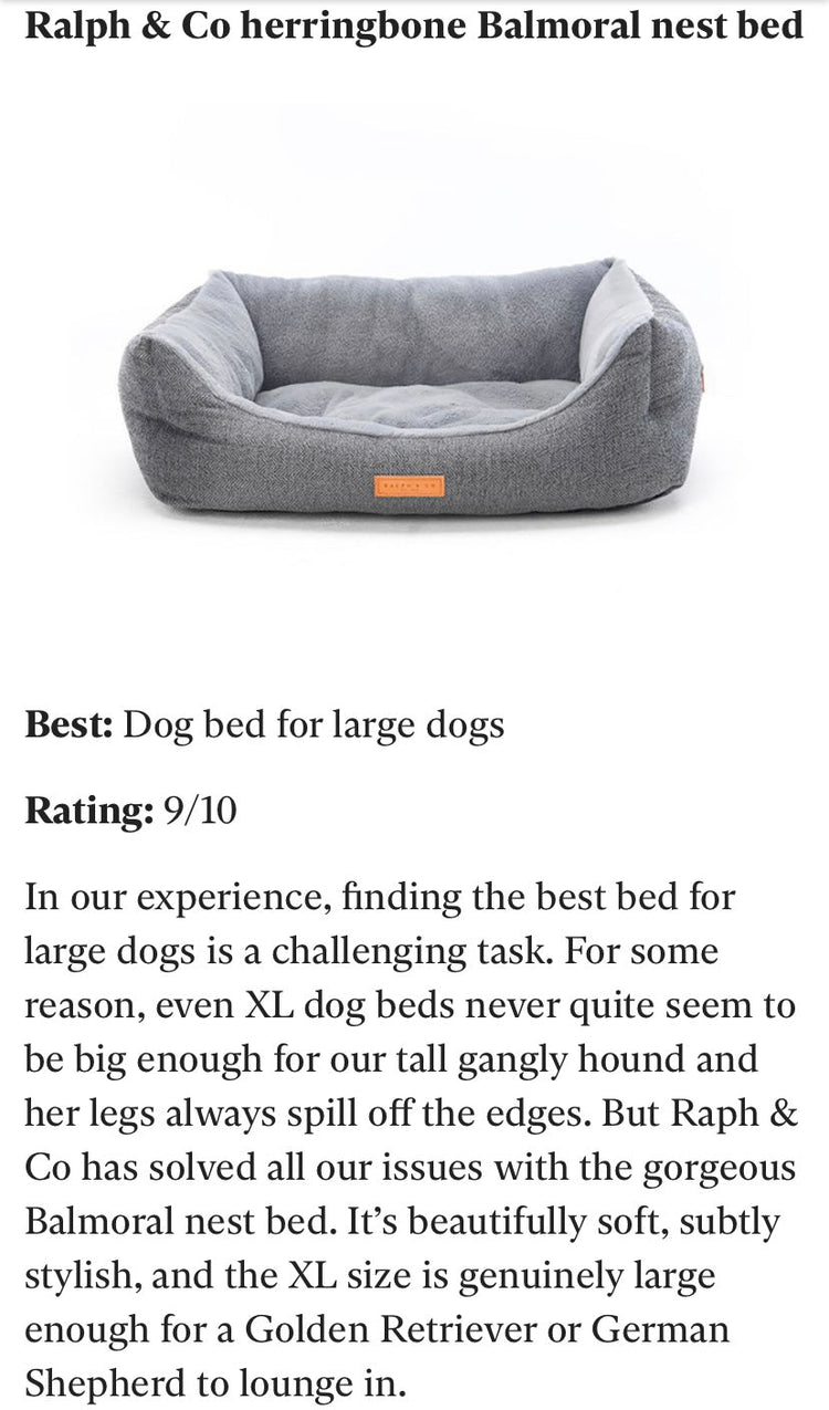 THE BALMORAL | LUXURY HERRINGBONE BED