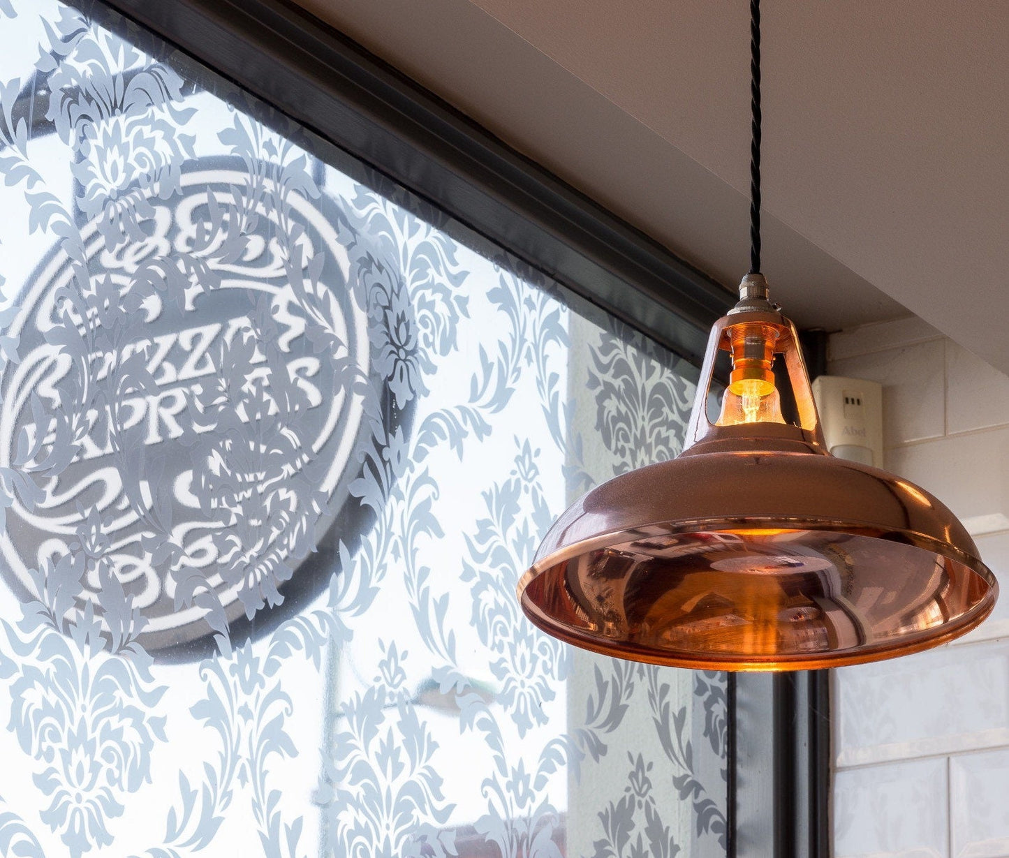 Cawston Solid Copper Coolicon Lampshade Pendant Light - 11 Inch