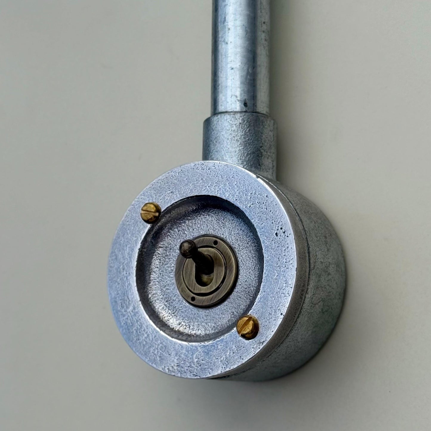 Single Gang Metal Conduit Light Switch | 2 Way Industrial Vintage Style