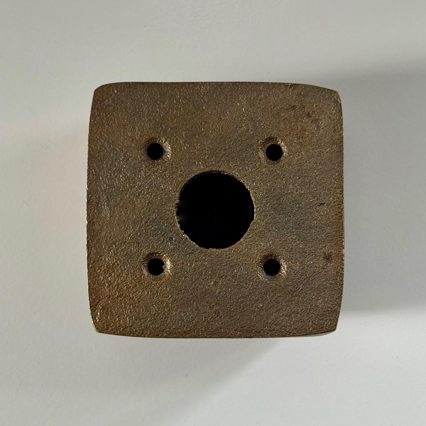 Single Gang Antique Brass Solid Cast Metal Surface Mounting Light Switch Industrial 2 Way