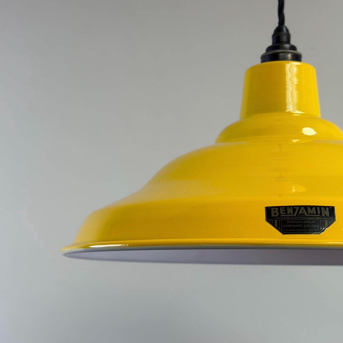 Bawsey Summer Yellow Lampshade Pendant Light Factory Second ~ 16 Inch