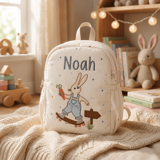 Handcrafted Hoppy Trails Kids Backpack