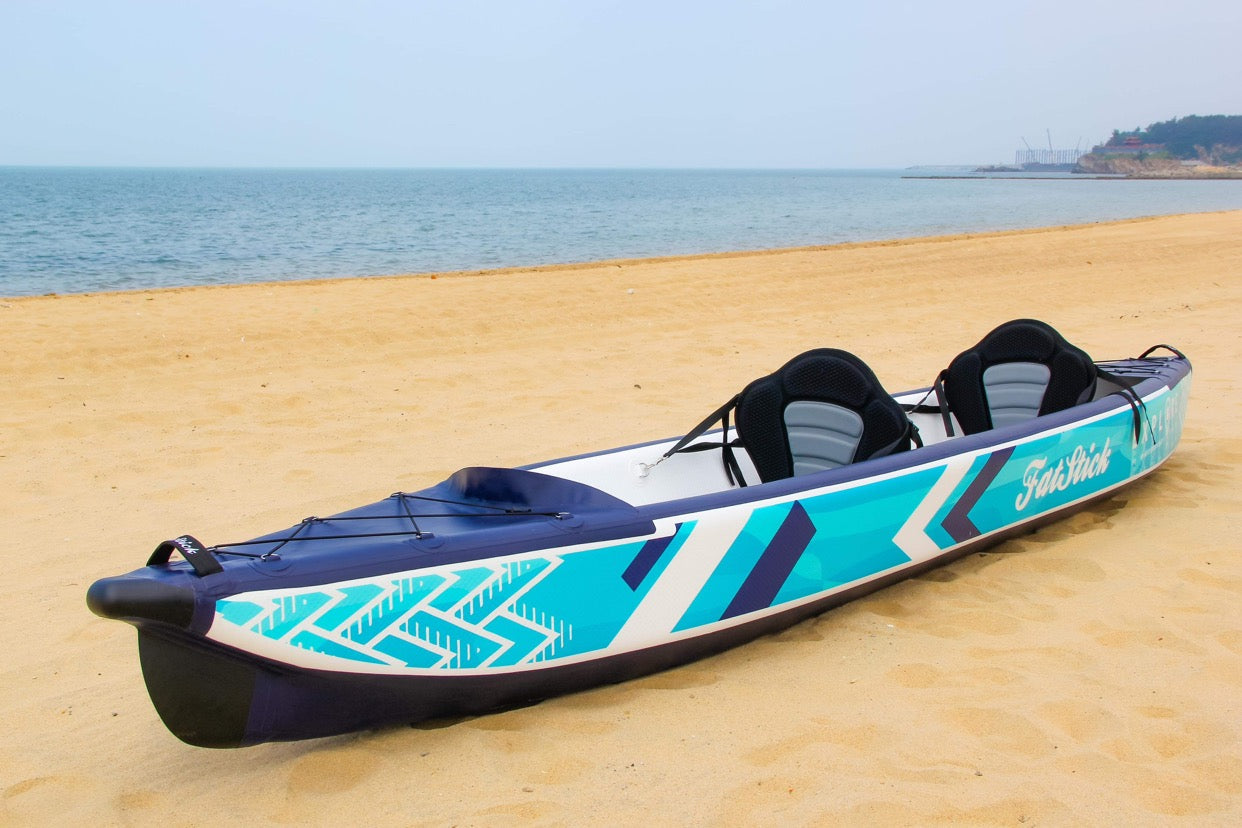 IN STOCK: Inflatable 1 & 2 Person Drop Stitch Kayak Package | Canoe | iKayak