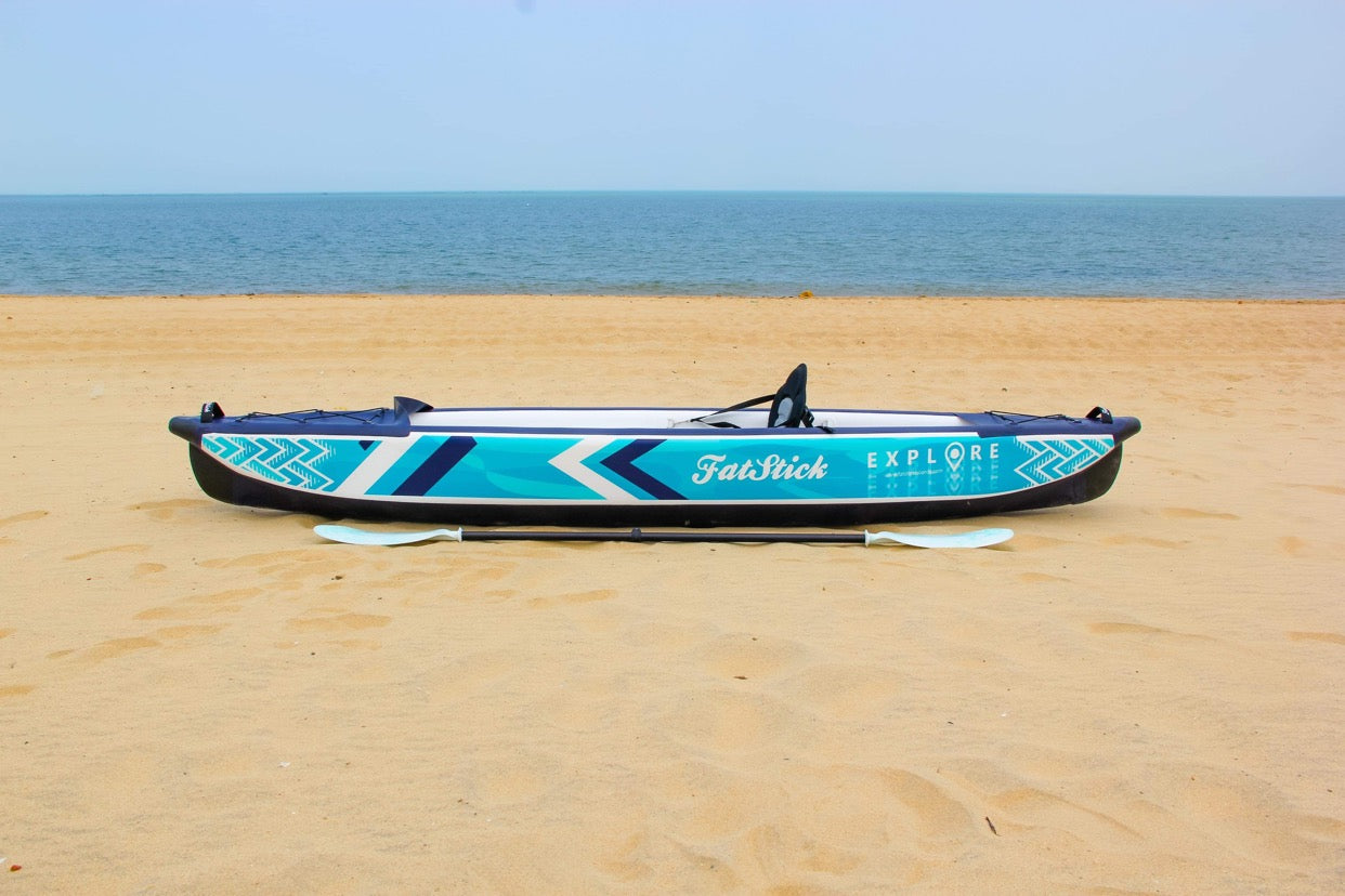 IN STOCK: Inflatable 1 & 2 Person Drop Stitch Kayak Package | Canoe | iKayak