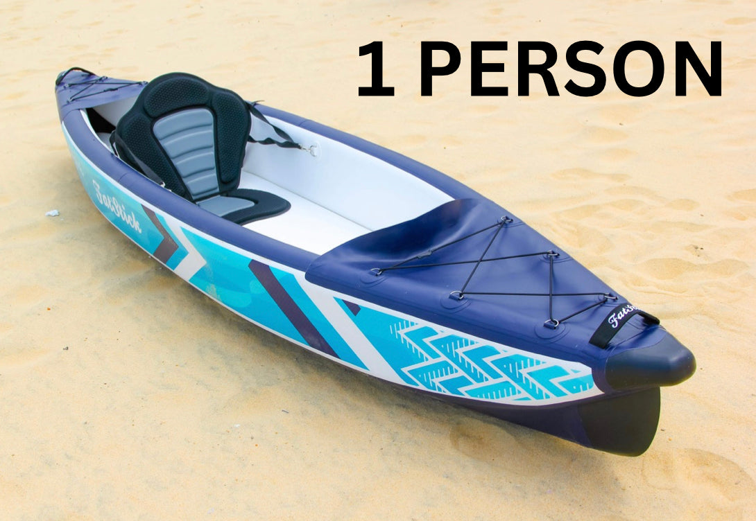 IN STOCK: Inflatable 1 & 2 Person Drop Stitch Kayak Package | Canoe | iKayak