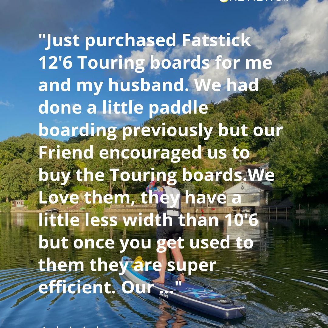IN STOCK: FatStick 12'6 Inflatable Starter Touring Paddle Board SUP Package | With Seat
