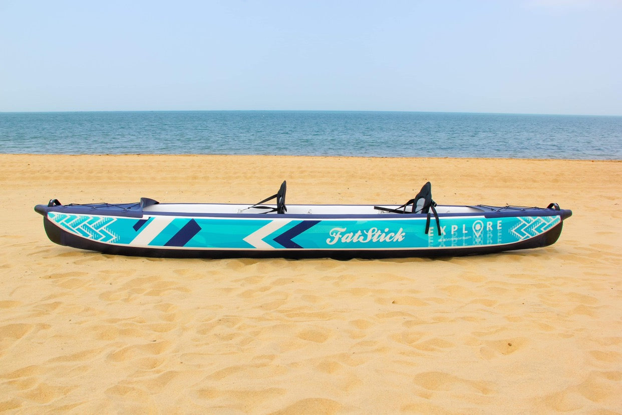 IN STOCK: Inflatable 1 & 2 Person Drop Stitch Kayak Package | Canoe | iKayak