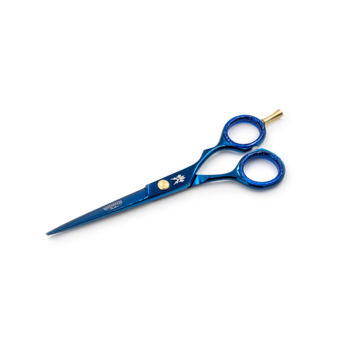 Japanese Steel 6" Cutting Scissors - Electric Blue