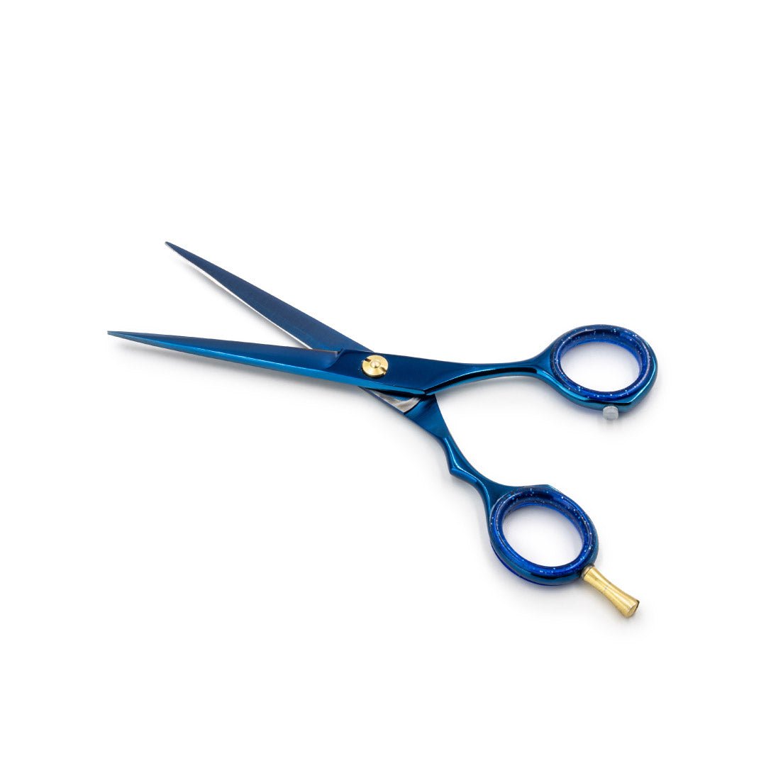 Japanese Steel 6" Cutting Scissors - Electric Blue