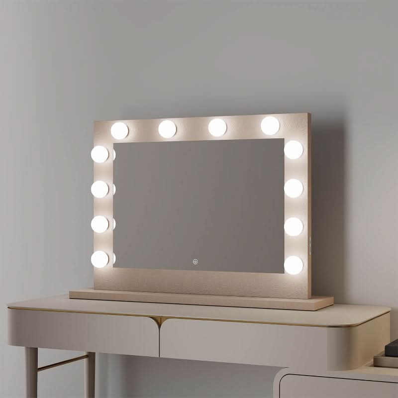 Jolie Gold Hollywood Mirror 80 x 60cm
