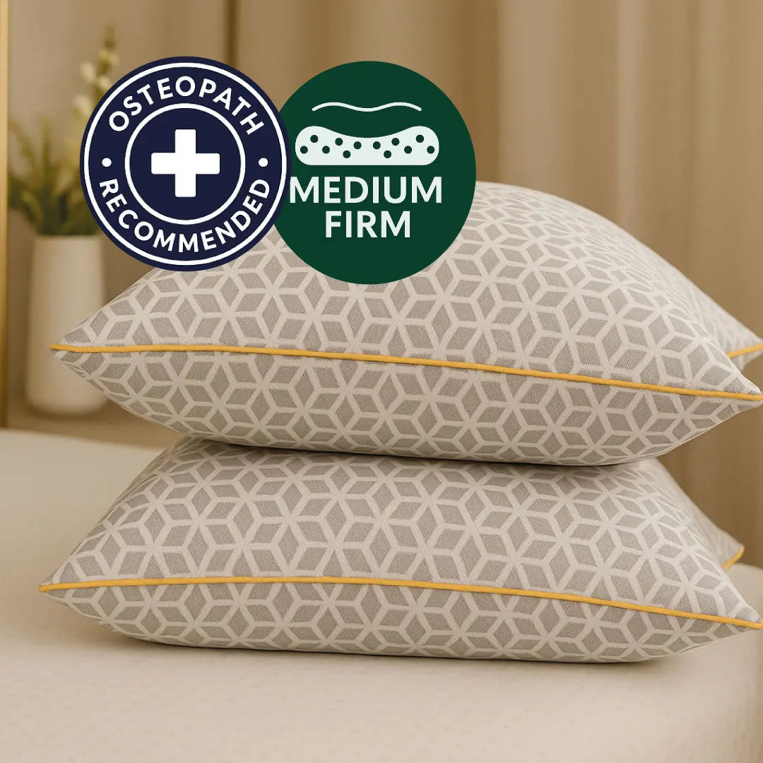 Brightr® Luna adjustable memory foam pillow bundle