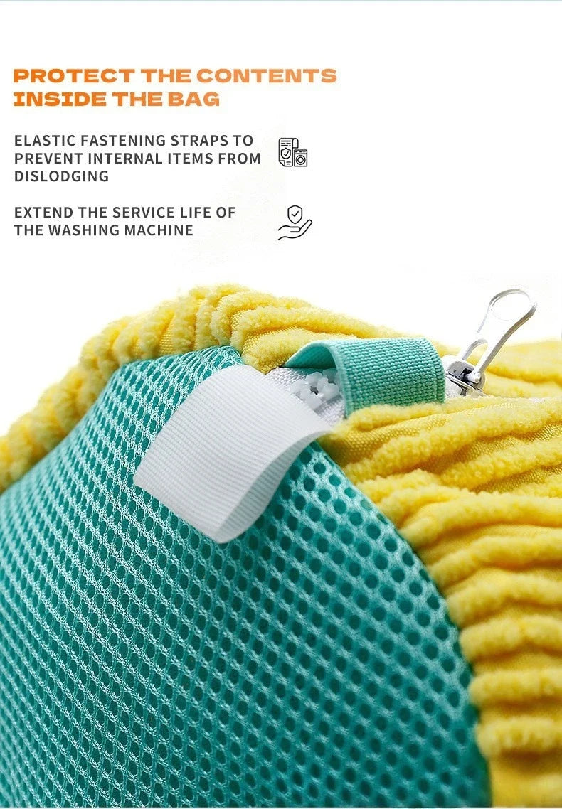 Laundry Shoe Washing Bag – Padded Net Protector for Machine Wash