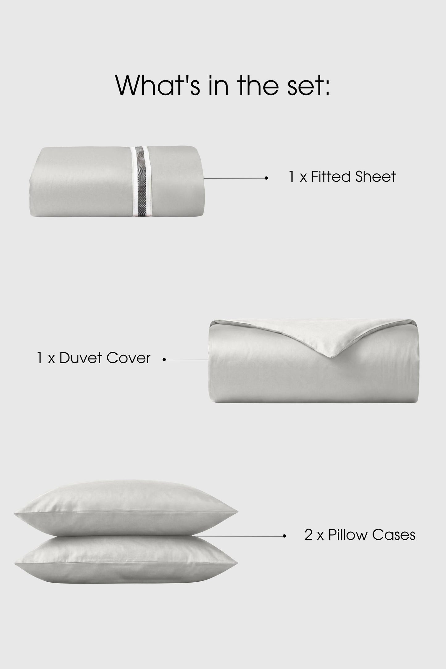 Sateen Essentials Bedding Set