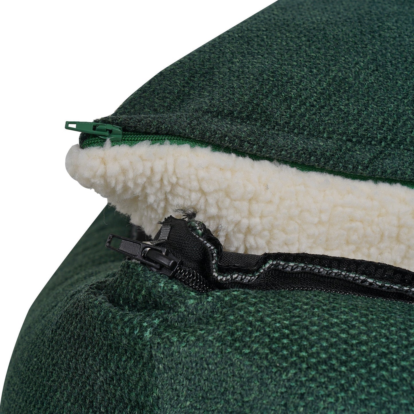 THE RICHMOND | LUXURY GREEN BOLSTER DOG BED